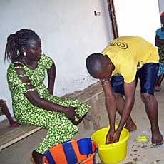 Hand Washing Demonstration