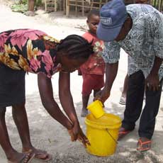 Washing Hands Demonstration